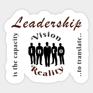 Leadership Sticker